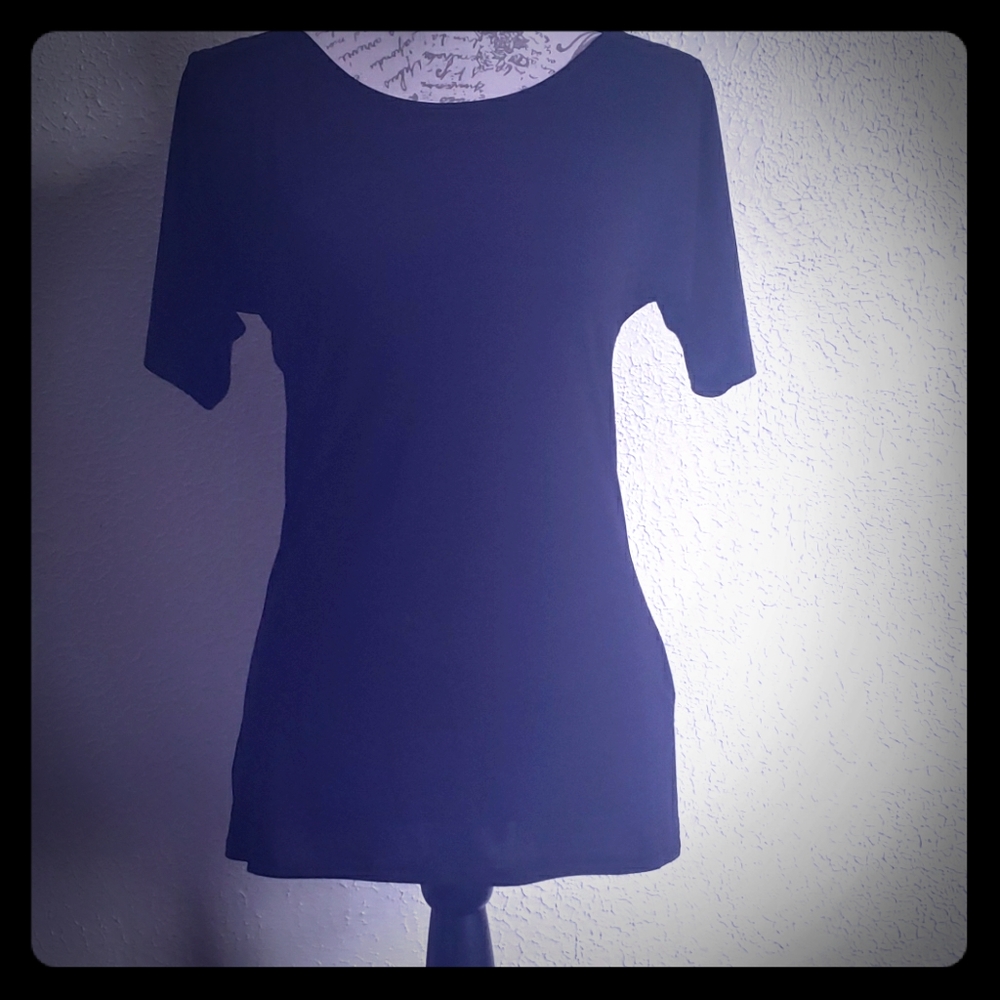 GU Guess medium black open slit arm shirt